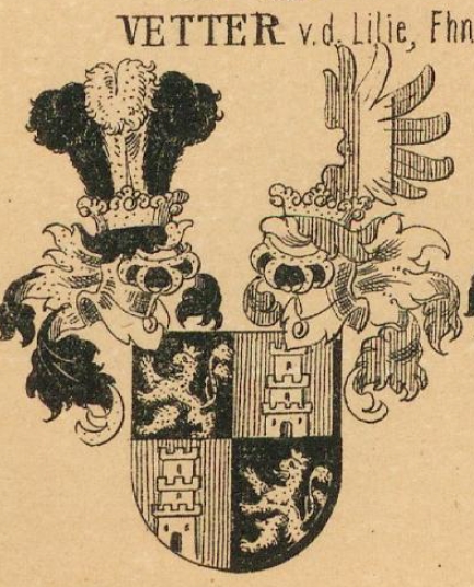 Vetter Coat of Arms / Family Crest 16