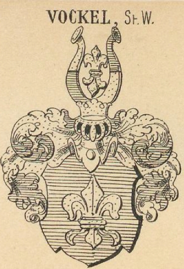 Vockel Coat of Arms / Family Crest 1
