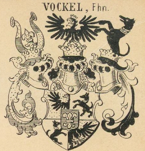 Vockel Coat of Arms / Family Crest 2