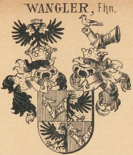 Wangler Coat of Arms / Family Crest 2