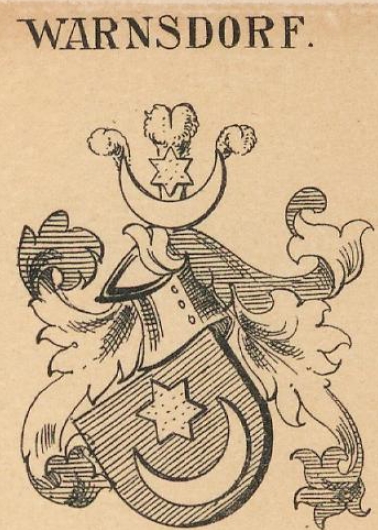 Warnsdorf Coat of Arms / Family Crest 3