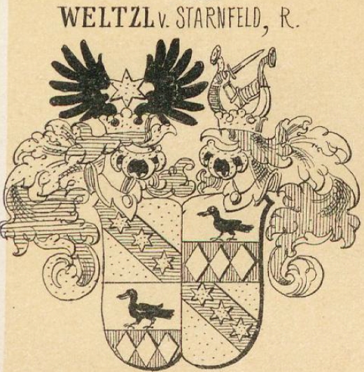 Weltzl Coat of Arms / Family Crest 2