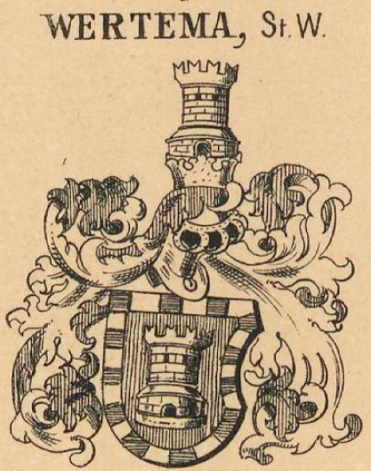 Wertema Coat of Arms / Family Crest 1