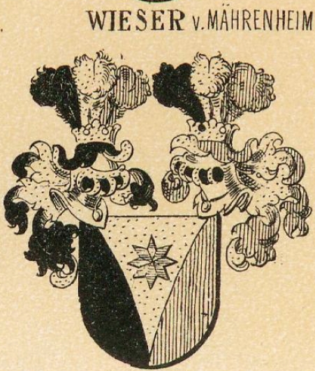 Wieser Coat of Arms / Family Crest 3