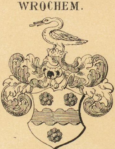 Wrochem Coat of Arms / Family Crest 1