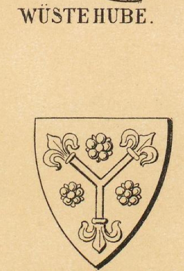 Wustehube Coat of Arms / Family Crest 3