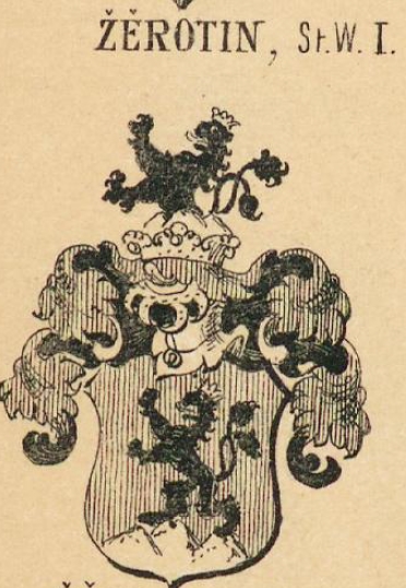 Zerotin Coat of Arms / Family Crest 1