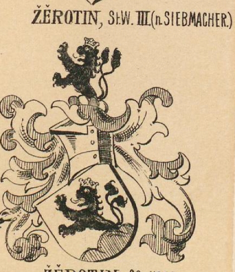 Zerotin Coat of Arms / Family Crest 3