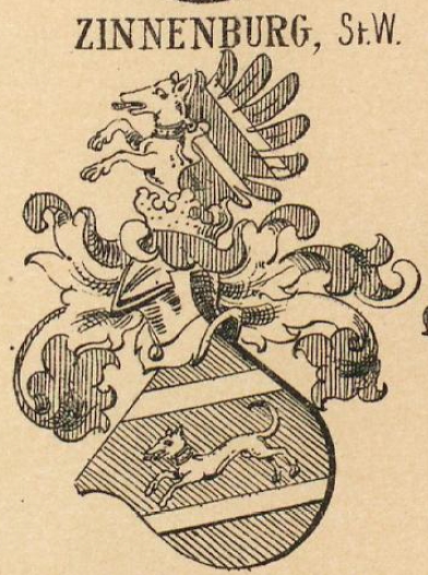 Zinnenburg Coat of Arms / Family Crest 2