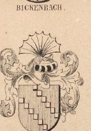 Bickenbach Coat of Arms / Family Crest 3