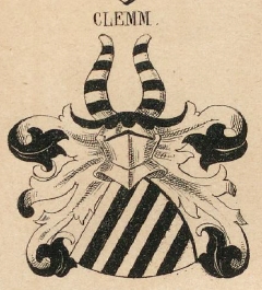 Clemm Coat of Arms / Family Crest 1