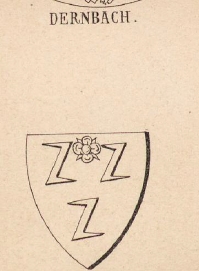 Dernbach Coat of Arms / Family Crest 1