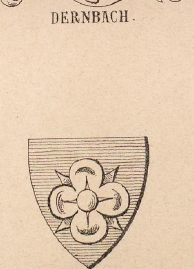 Dernbach Coat of Arms / Family Crest 2