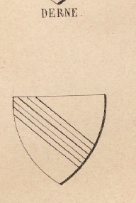 Derne Coat of Arms / Family Crest 0