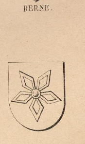 Derne Coat of Arms / Family Crest 2