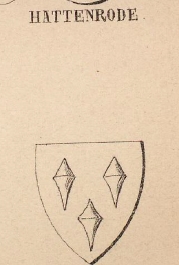 Hattenrode Coat of Arms / Family Crest 1