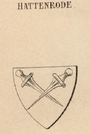 Hattenrode Coat of Arms / Family Crest 2