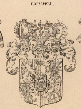 Holzappel Coat of Arms / Family Crest 1