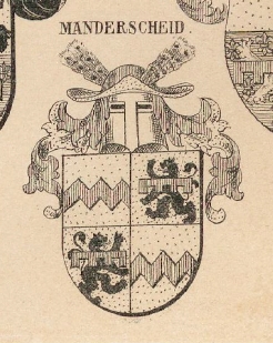 Manderscheid Coat of Arms / Family Crest 3