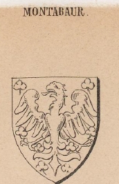 Montabaur Coat of Arms / Family Crest 1