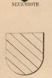 Neuenroth Coat of Arms / Family Crest 0