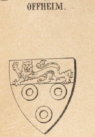 Offheim Coat of Arms / Family Crest 0