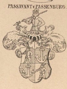Passavant Coat of Arms / Family Crest 0