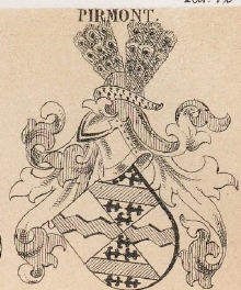 Pirmont Coat of Arms / Family Crest 1