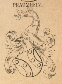 Praumheim Coat of Arms / Family Crest 1