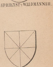 Sprikast Coat of Arms / Family Crest 1