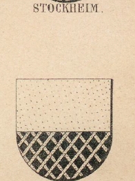 Stockheim Coat of Arms / Family Crest 13