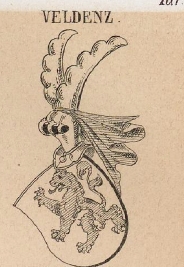Veldenz Coat of Arms / Family Crest 1