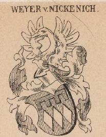 Weyer Coat of Arms / Family Crest 1