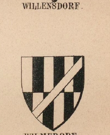 Willensdorf Coat of Arms / Family Crest 1