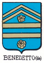 Benedetto Coat of Arms / Family Crest 1