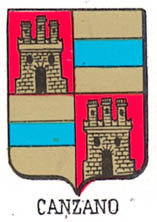 Canzano Coat of Arms / Family Crest 1