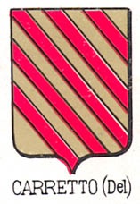 Carretto Coat of Arms / Family Crest 1