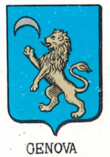 Genova Coat of Arms / Family Crest 2