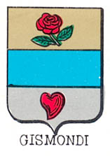 Gismondi Coat of Arms / Family Crest 1