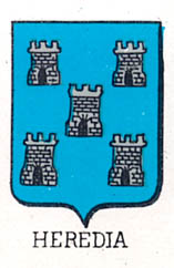 Heredia Coat of Arms / Family Crest 0