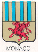 Monaco Coat of Arms / Family Crest 3
