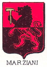 Marziani Coat of Arms / Family Crest 1