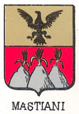 Mastiani Coat of Arms / Family Crest 1