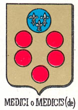 Medici Coat of Arms / Family Crest 11