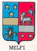 Melfi Coat of Arms / Family Crest 1