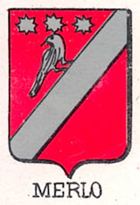Merlo Coat of Arms / Family Crest 2