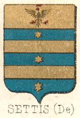Settis Coat of Arms / Family Crest 1