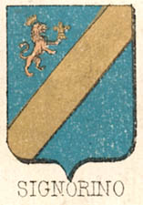 Signorino Coat of Arms / Family Crest 1