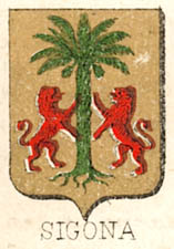 Sigona Coat of Arms / Family Crest 1