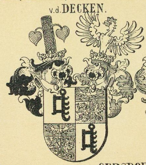 Decken Coat of Arms / Family Crest 1